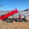 350CC Water Cooling Customized Double Wheel 9 Wheel Motorcycle Double Rear Axle 9 Wheel Cargo Tricycle