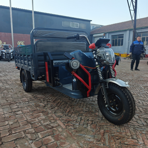 2025 Newly Launched Inexpensive Adult Electric Cargo Tricycle Open Body Type with 72 Volts and 20 Amperes