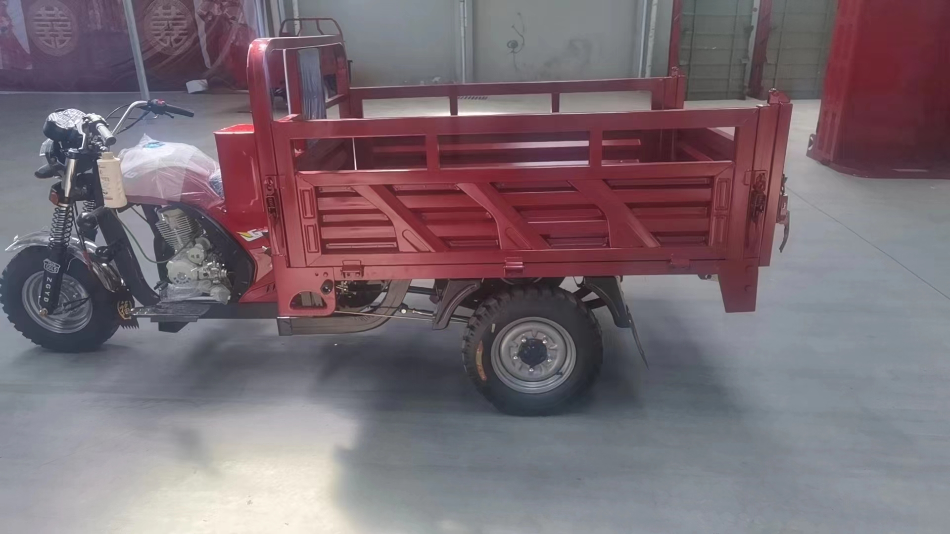 200CC Motorized Tricycle Parts with Cargo for Adult Cargo Tricycle Motorcycle