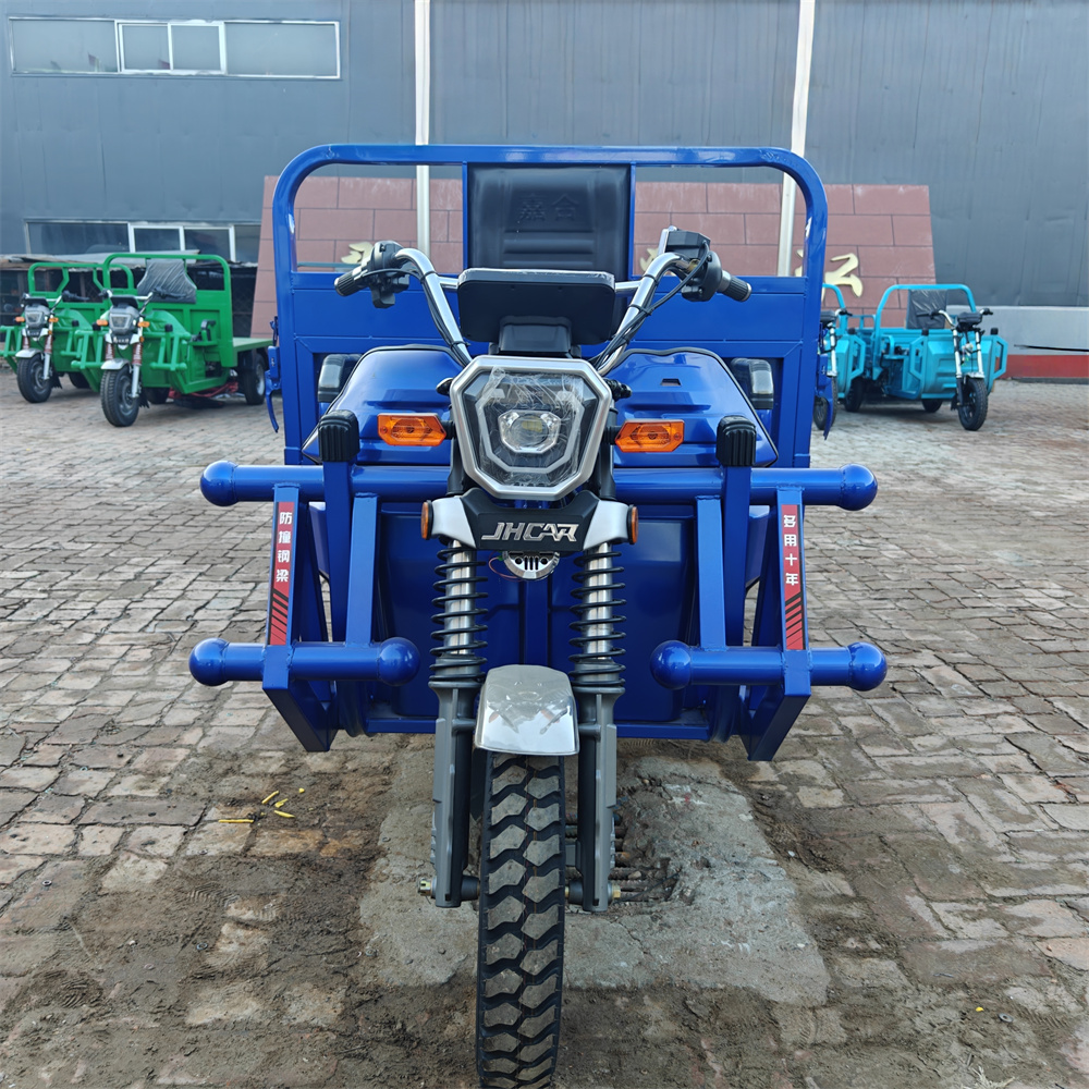 Electric Agricultural Use Cargo Tricycle 3-Wheel Motorcycle Trike with Open Body